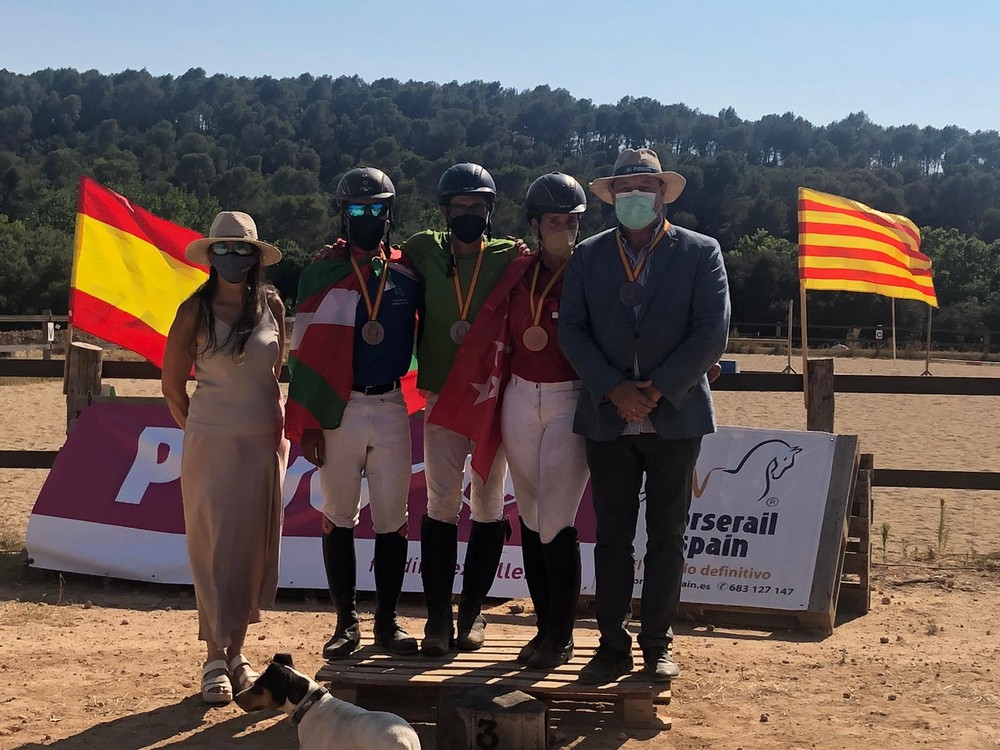 Triple podio para Navarra en el Campeonato de España de TREC